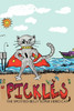 Pickles, The Spotted Belly Super Hero Cat