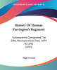 History Of Thomas Farrington's Regiment