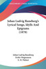 Johan Ludvig Runeberg's Lyrical Songs, Idylls And Epigrams (1878)