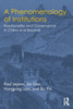 A Phenomenology of Institutions
