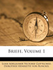 Briefe, Volume 1
