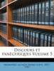 Discours et panégyriques Volume 5