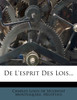 De L'esprit Des Lois, Tome Second