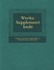 Werke. Supplementb Nde