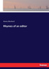 Rhymes of an editor