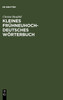 Kleines frühneuhochdeutsches Wörterbuch