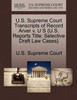 U.S. Supreme Court Transcripts of Record Arver v. U S {U.S. Reports Title