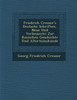 Friedrich Creuzer's Deutsche Schriften, Neue Und Verbesserte