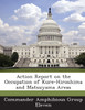 Action Report on the Occupation of Kure-Hiroshima and Matsuyama Areas