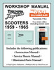 BSA SUNBEAM & TRIUMPH TIGRESS SCOOTER 1959-1965 WORKSHOP MANUAL