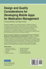 Design and Quality Considerations for Developing Mobile Apps for Medication Management