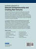 Handbook of Research on Nascent Entrepreneurship and Creating New Ventures