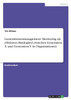 Generationenmanagement. Mentoring als effektives Bindeglied zwischen Generation X und Generation Y in Organisationen