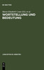 Wortstellung und Bedeutung