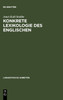 Konkrete Lexikologie des Englischen