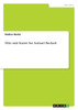 Film und Kunst bei Samuel Beckett