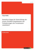 Inwiefern hängt die Entwicklung des neuen, flexiblen Kapitalismus mit Veränderungen des Sozialstaates zusammen?