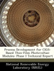 Process Development for CIGS-Based Thin-Film Photovoltaic Modules