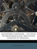 Salvatoris Caruanae ... In Usum Studiosorum Lycei Melitensis Lexicon Et Dialogi...