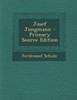 Josef Jungmann - Primary Source Edition