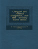 Collegium Divi Johannis Evangelistae, 1511-1911 - Primary Source Edition