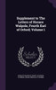 Supplement to The Letters of Horace Walpole, Fourth Earl of Orford; Volume 1