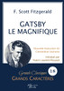 Gatsby le Magnifique en grands caractères