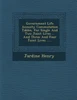 Government Life Annuity Commutation Tables, For Single And Two Joint Lives ... And Three And Four Joint Lives ......