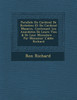 Parallele Du Cardinal De Richelieu Et Du Cardinal Mazarin, Contenant Les Anecdotes De Leurs Vies & De Leur Ministere ... Par Monsieur L'abbe Richard