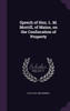 Speech of Hon. L. M. Morrill, of Maine, on the Confiscation of Property