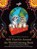 Shih Tzus Go Around the World Coloring Book
