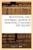 Alexis Germon, notice nécrologique. Académie de Sainte-Croix, 23 novembre 1887