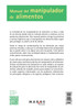 Manual del manipulador de alimentos