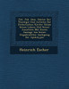 Joh. Jak. Hess, Doktor Der Theologie Und Antistes Der Z�rcherischen Kirche