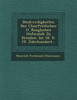 Denkw�rdigkeiten Der Churf�rstlichen U. K�niglichen Hofmusik Zu Dresden