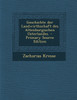 Geschichte Der Landwirthschaft Des Altenburgischen Osterlandes. - Primary Source Edition