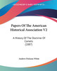 Papers Of The American Historical Association V2