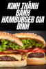 KINH THÁNH BÁNH HAMBURGER GIA ĐÌNH