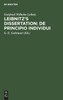 Leibnitz's Dissertation