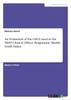 An Evaluation of the OSCE used in the NHTI Clinical Officer Programme,  Maridi, South Sudan