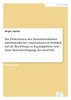 Die Präsentation des Jahresabschlusses mittelständischer Unternehmen im Hinblick auf die Beziehung zu Kapitalgebern und unter Berücksichtigung des KonTraG