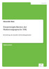 Einsatzmöglichkeiten der Markierungssprache XML
