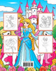 Princess, Mermaid, Unicorn and Fairy Coloring Book for Kids Ages 4-8