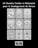 Fleurs Vitrail Livre de Coloriage pour Adultes