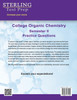 College Organic Chemistry Semester II