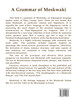 A Grammar of Meskwaki