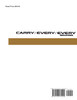 Suzuki Carry & Every 1990-1998 English Factory Parts Catalogue