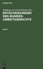 Entscheidungen des Bundesarbeitsgerichts