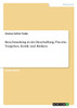 Benchmarking in der Beschaffung. Theorie, Vorgehen, Kritik und Risiken