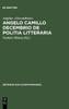 Angelo Camillo Decembrio De politia litteraria